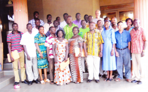 The teachers and staff at the Twatasha Youth Formation Program