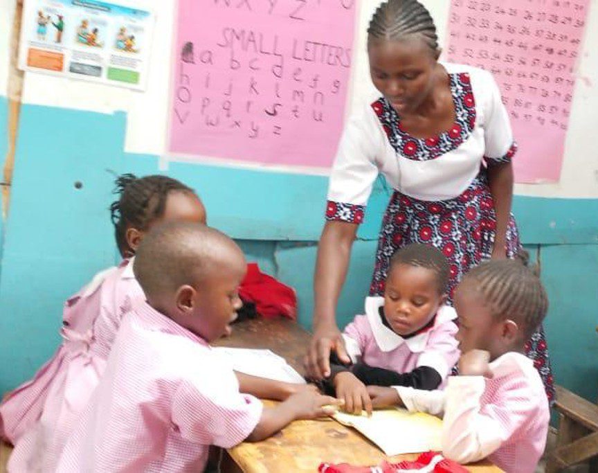 Mukuru Starlight Learners Center front Mukuru Starlight Learners Center front